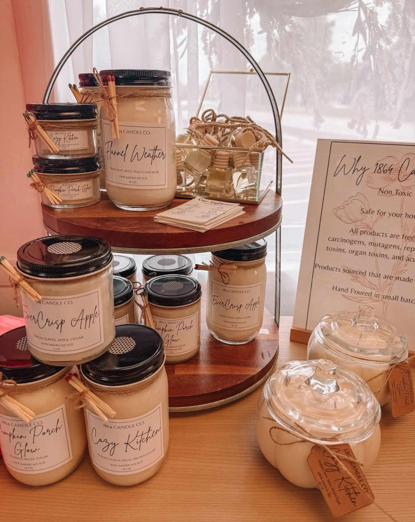 100% Soy Wax Candles