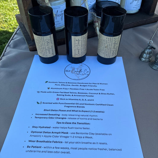 Tallow & Beeswax Deodorant for Men & Women