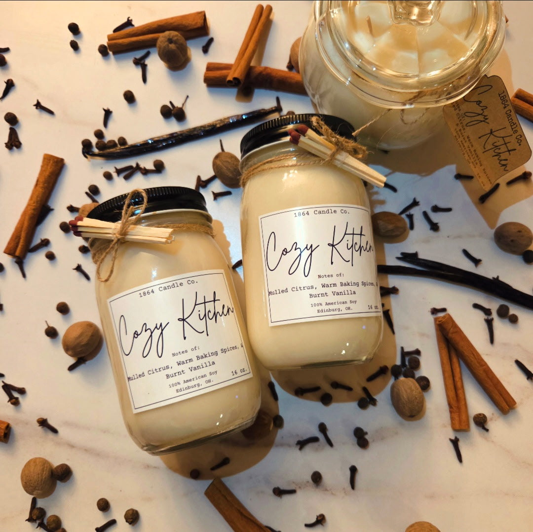 100% Premium Soy Wax Candles