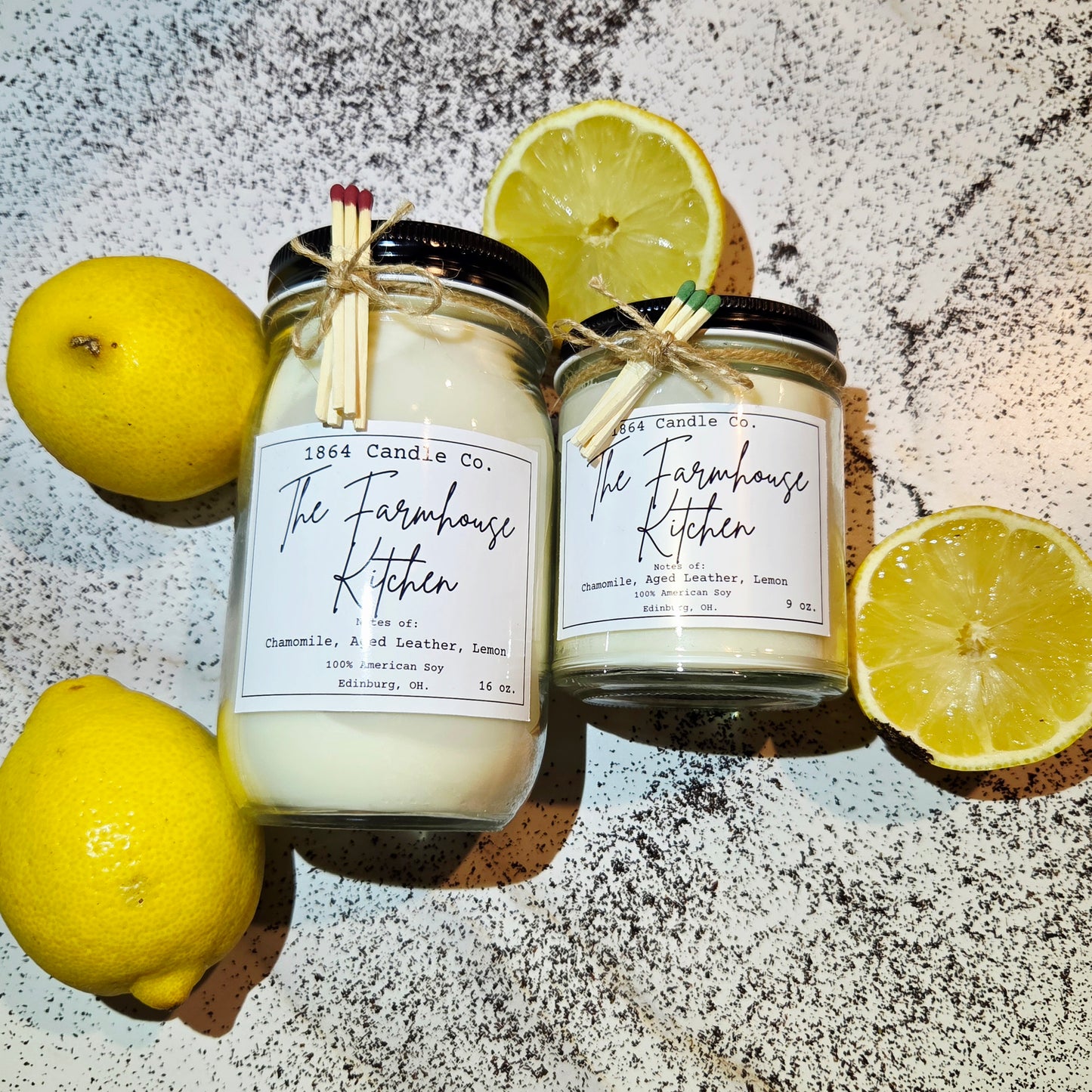 100% Premium Soy Wax Candles