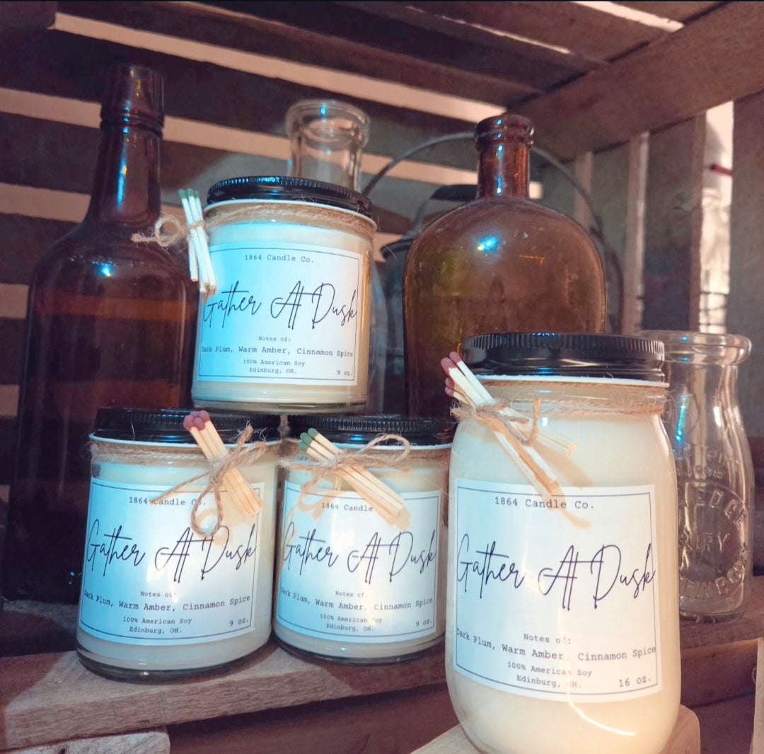 100% Premium Soy Wax Candles