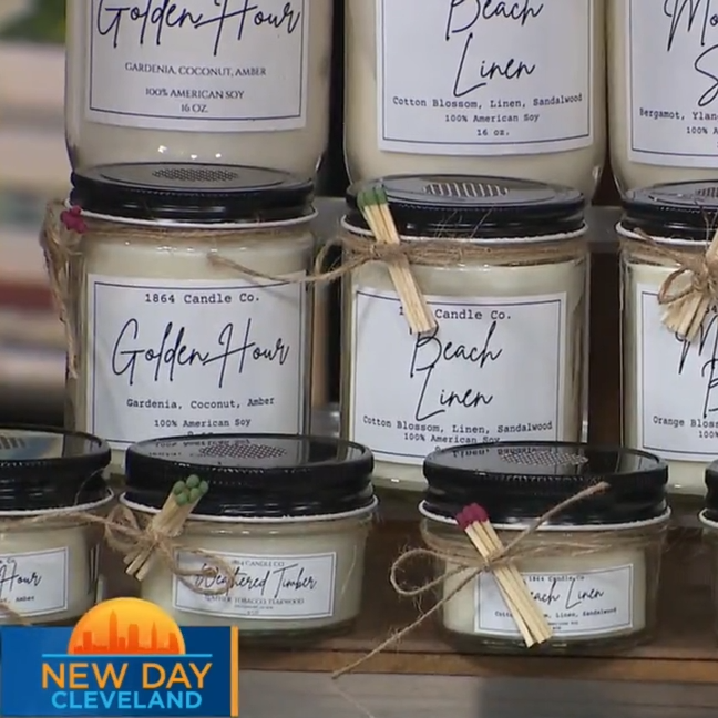 100% Soy Wax Candles