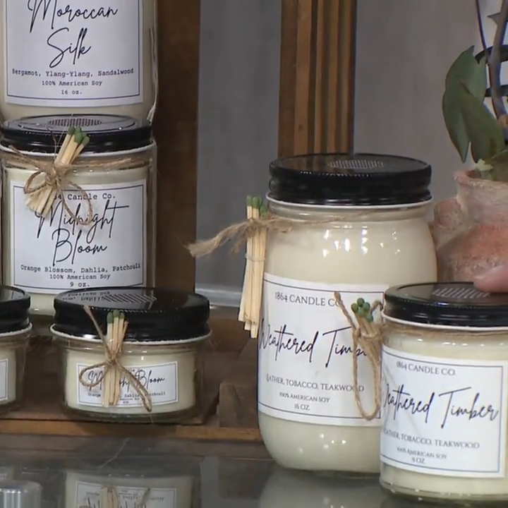 100% Soy Wax Candles